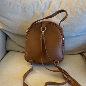 Women’s Leather Crossbody Bag in Brown